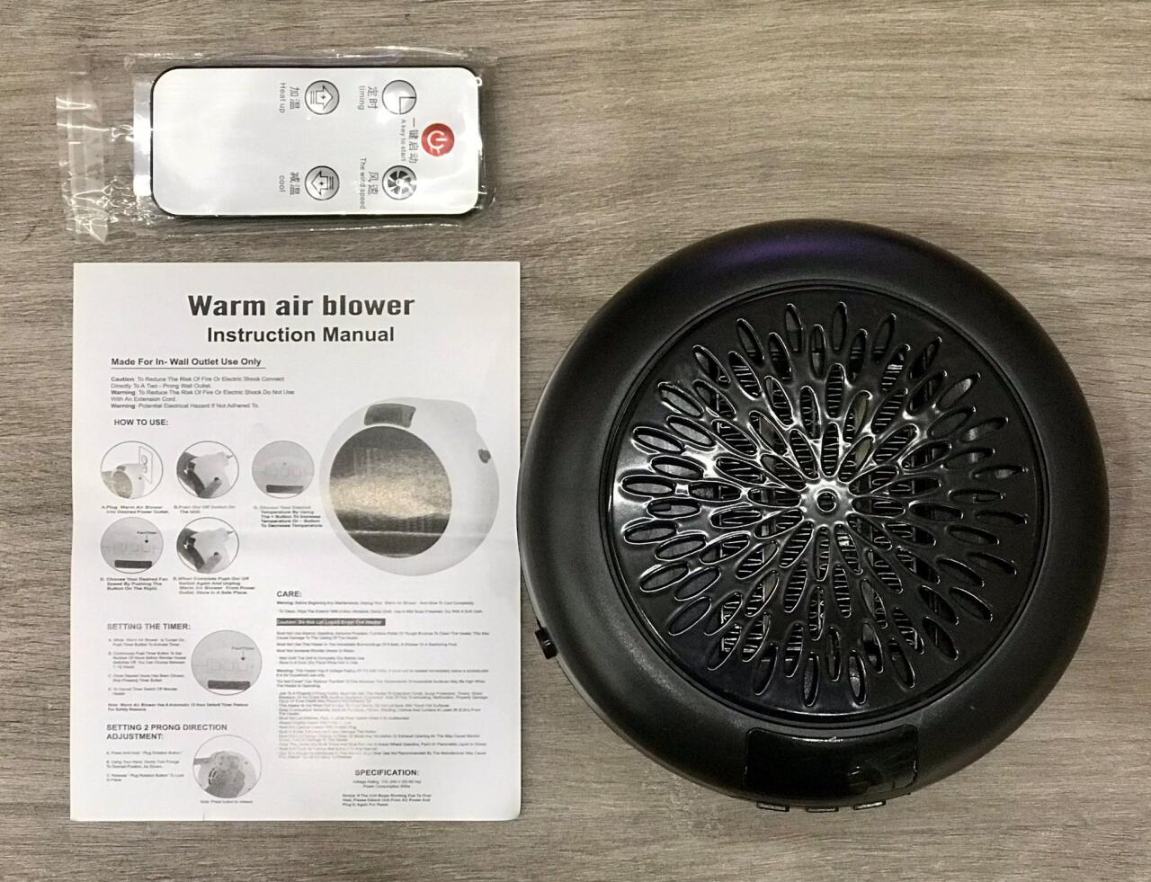 CALEFACTOR PORTÁTIL