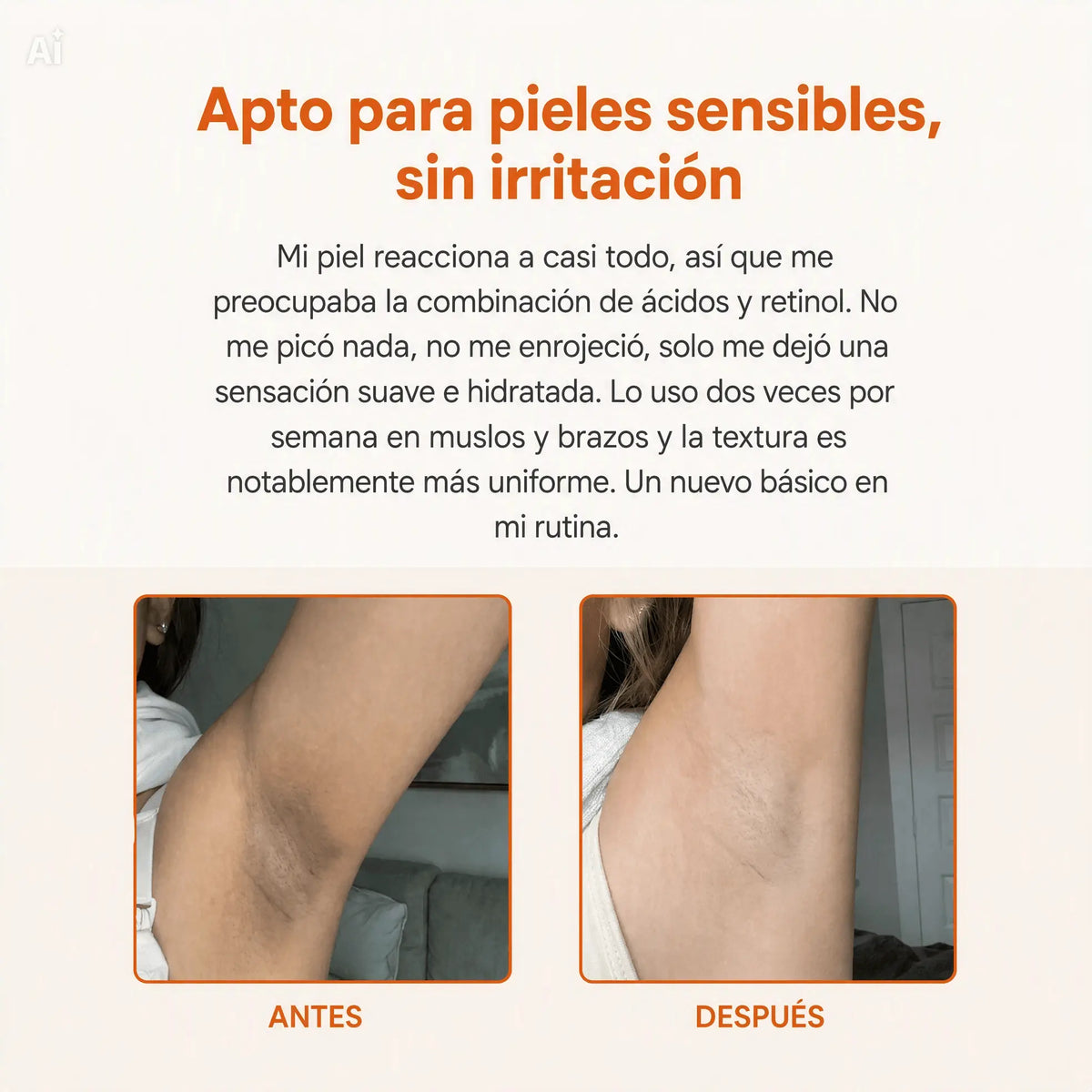 Exfoliante Corporal con Ácido Kójico y Cúrcuma