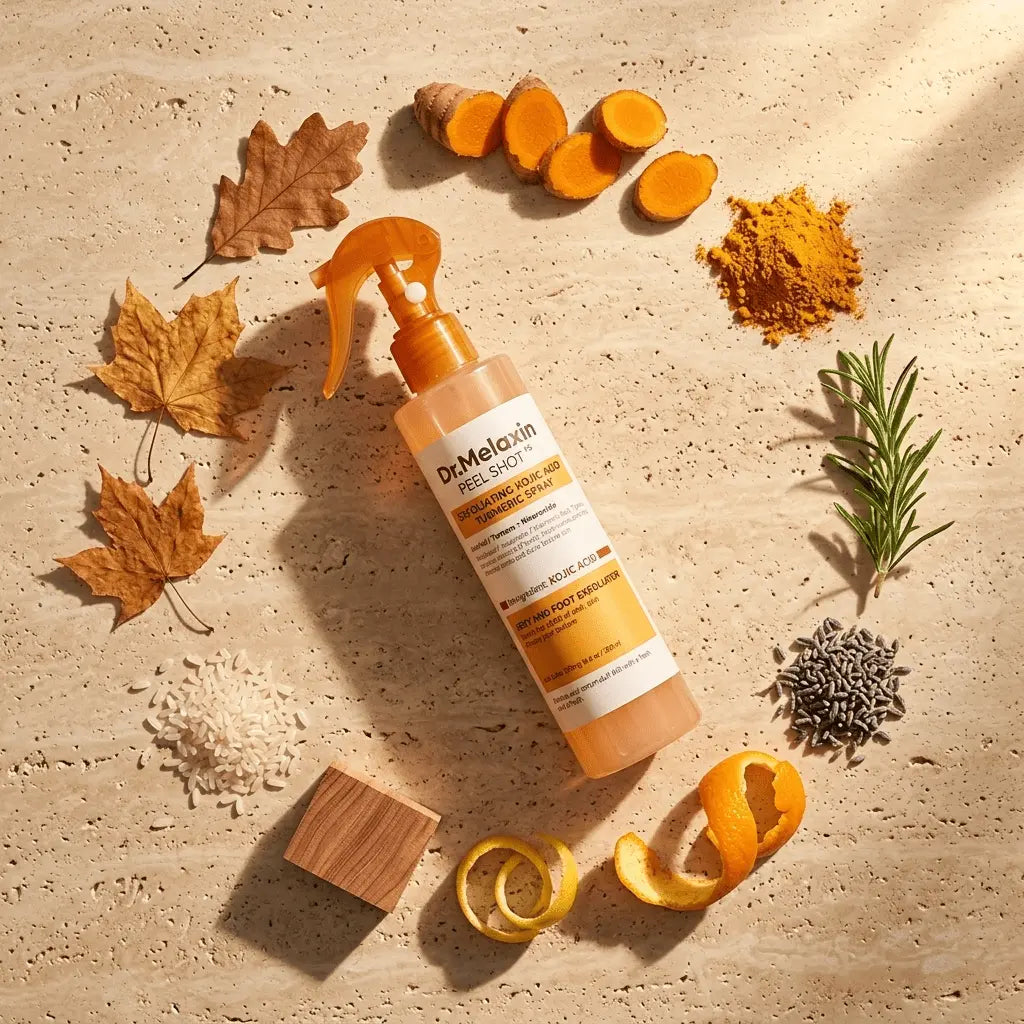 Exfoliante Corporal con Ácido Kójico y Cúrcuma