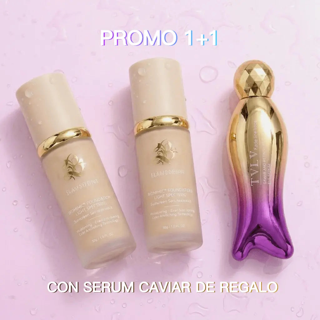 Base de Maquillaje Antiedad 4 en 1 Adaptada a tu Tono de Piel.
