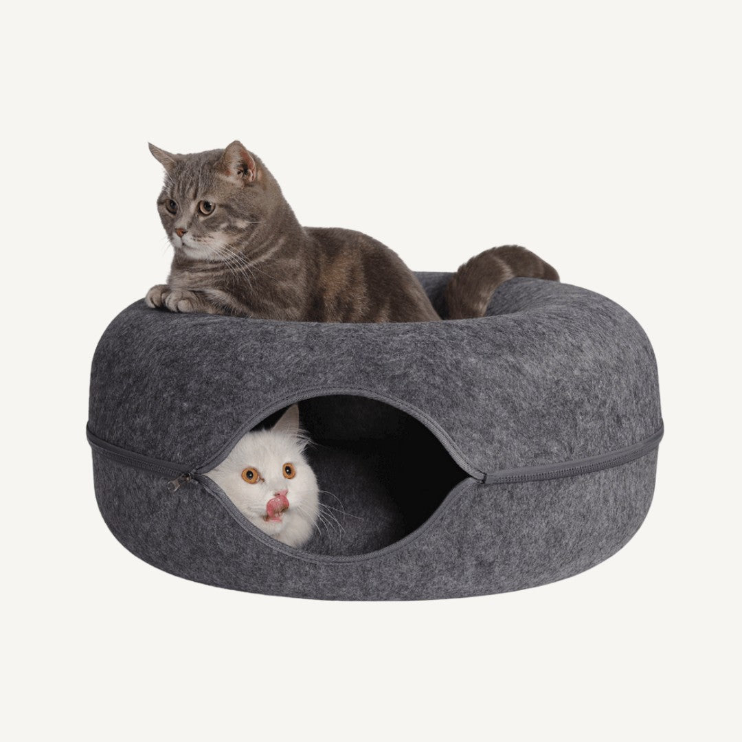 CAMA DONUT PARA GATOS  CATCLOUD