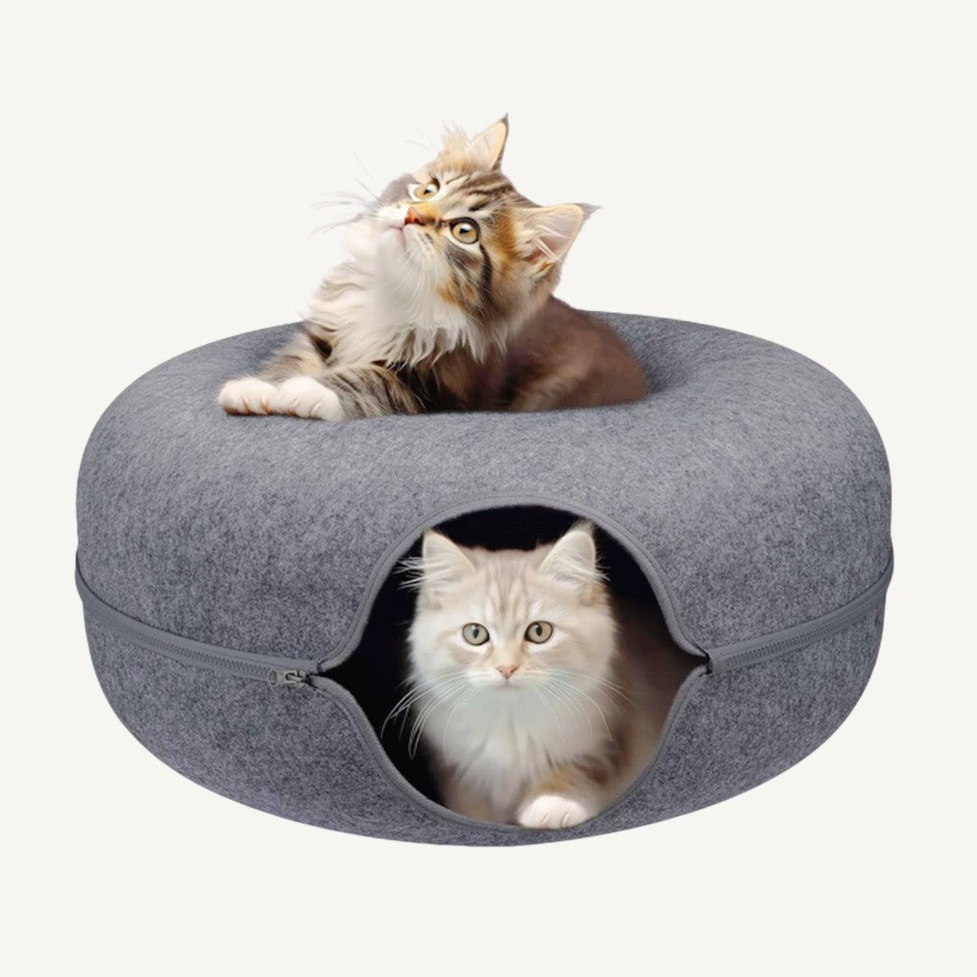 CAMA DONUT PARA GATOS  CATCLOUD